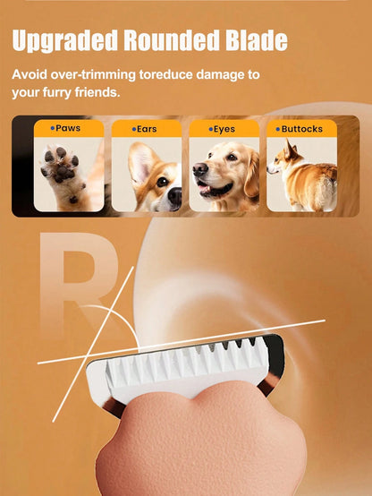 Electric Pet Grooming Clipper, Cat/Dog Paw Deshedding Tool, Pet Grooming Trimmer With LED Light, Electric Pet Clipper For Dogs And Cats, Multi-Functional Pet Shaver For Paws, Eyes, Ears, Face And Bott