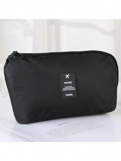 Electronic Accessories Organizer Bag, Travel Cable Organizer Pouch, Portable Electronics Accessories Case, Waterproof Dual Layer Multi-Functional Storage Bag For Cables, Chargers, Wireless Earphones