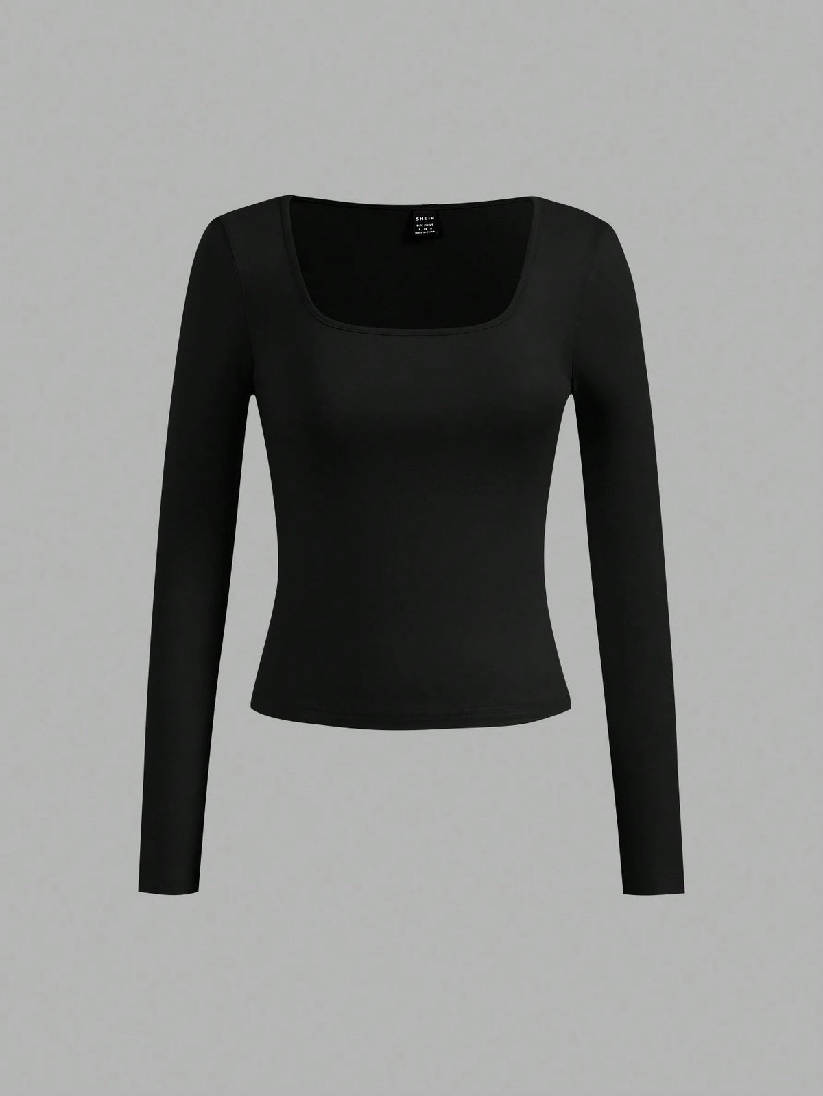 Essnce 4pcs/Set Casual Minimalist Multi-Color Slim Fit Crew Neck Long Sleeve Tees For Women, Autumn/Winter