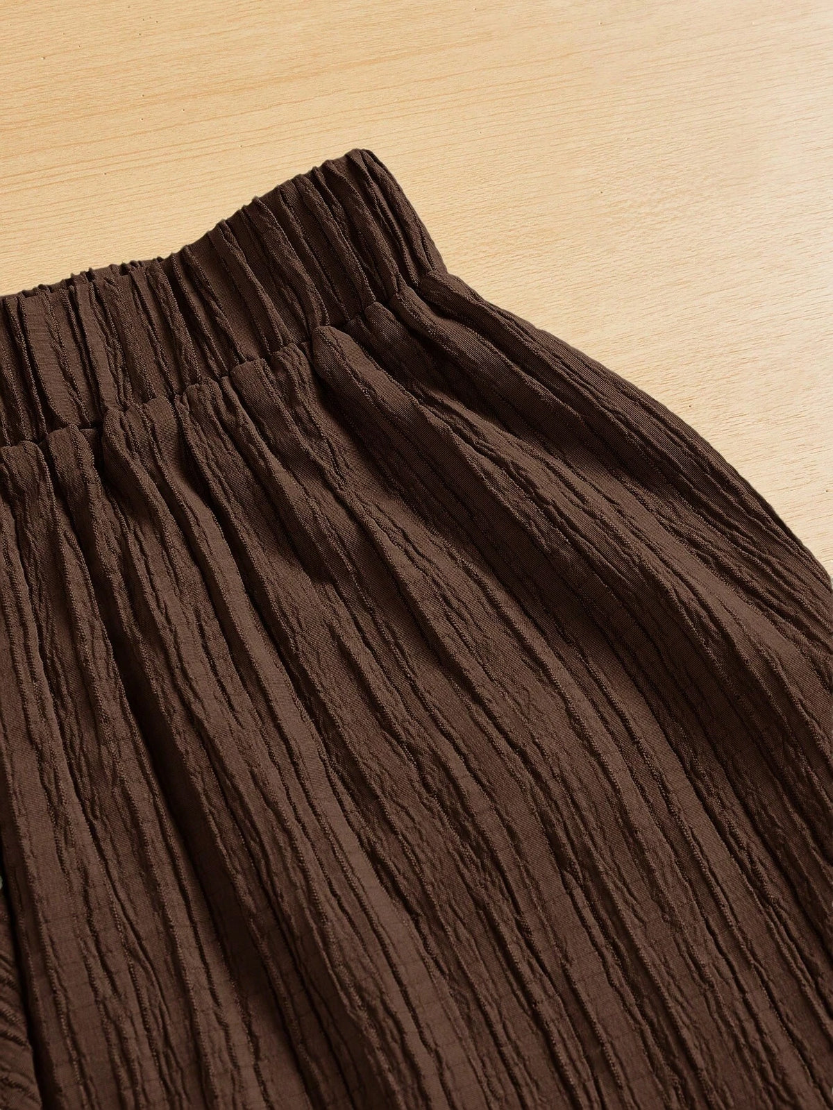 Essnce Women's Casual Simple Textured Long Pants Summer Spring Valentine Day New Years