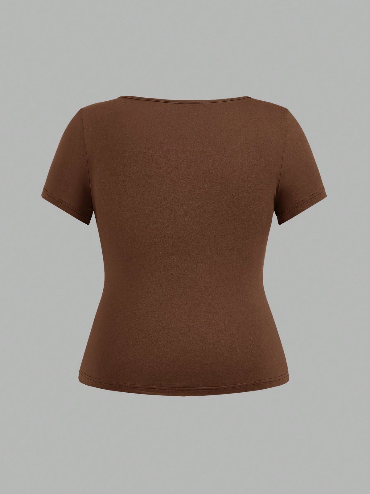 EZwear 3pcs/Set Crew Neck Short Sleeve Cropped Casual T-Shirt Pullover, Suitable For Summer, Plus Size Suitable For Going Out