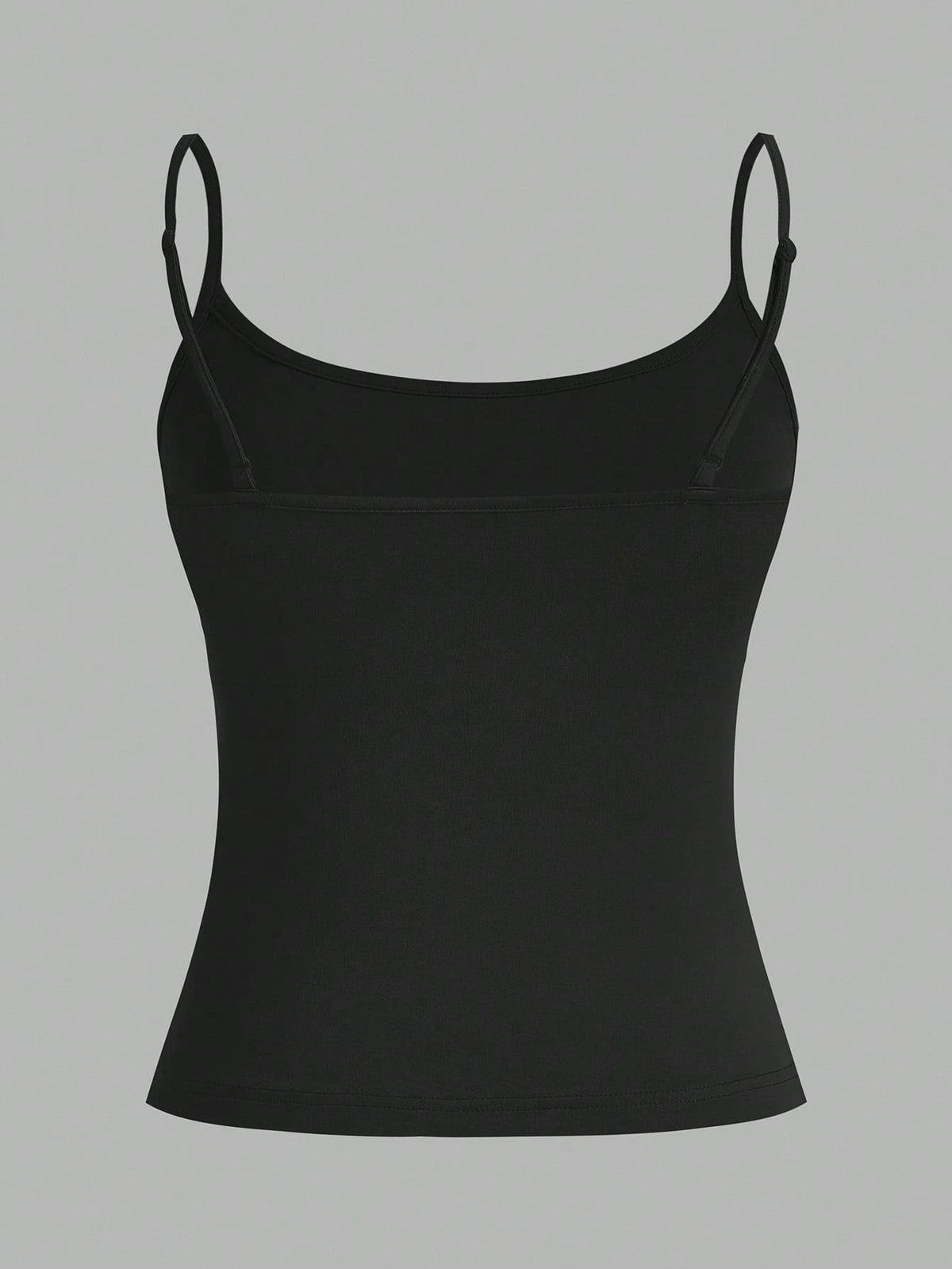 EZwear 3pcs Women's Camisole Cropped Tank Top, Fitted And Sexy, Suitable For Summer 3 Packs Black Tank Tops Back To School