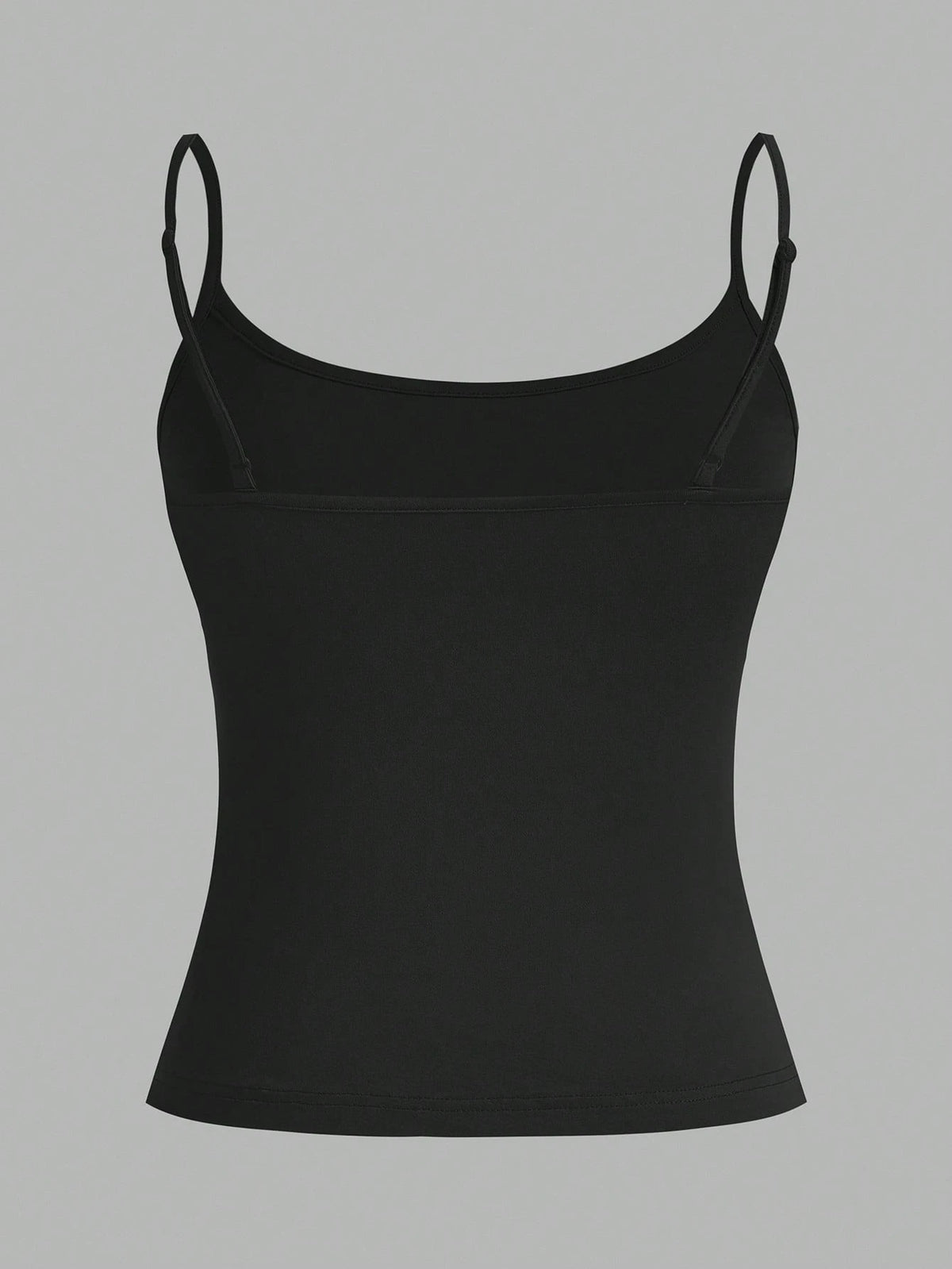 EZwear 3pcs Women's Camisole Cropped Tank Top, Fitted And Sexy, Suitable For Summer 3 Packs Black Tank Tops Back To School