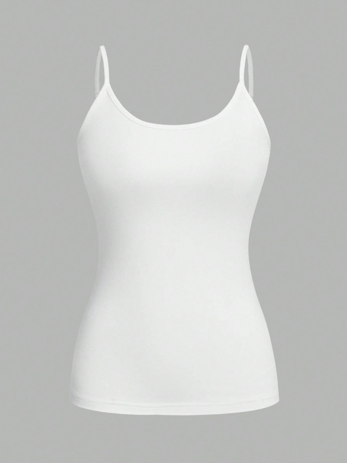 EZwear 4pcs Pack Casual Minimalist Camisole Tight Fitting Cami Top For Women, Suitable For Summer Back To School