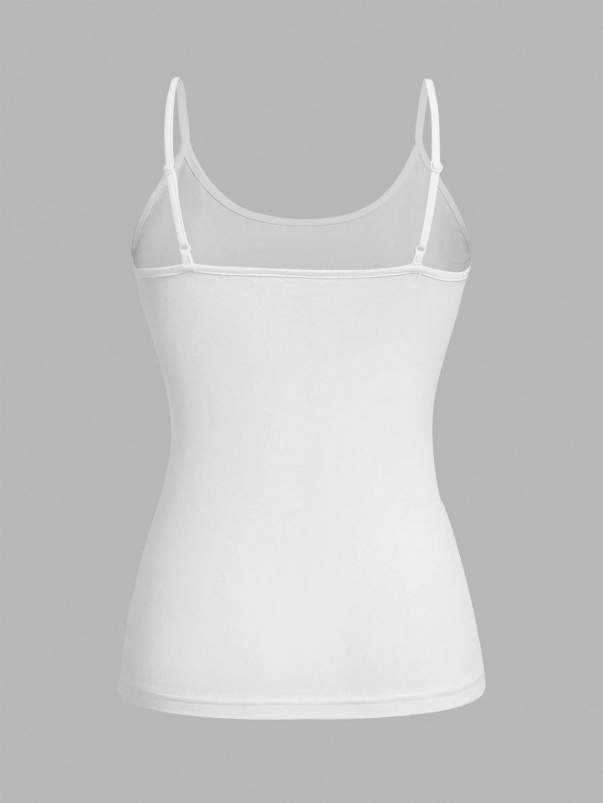 EZwear 4pcs Pack Casual Minimalist Camisole Tight Fitting Cami Top For Women, Suitable For Summer Back To School