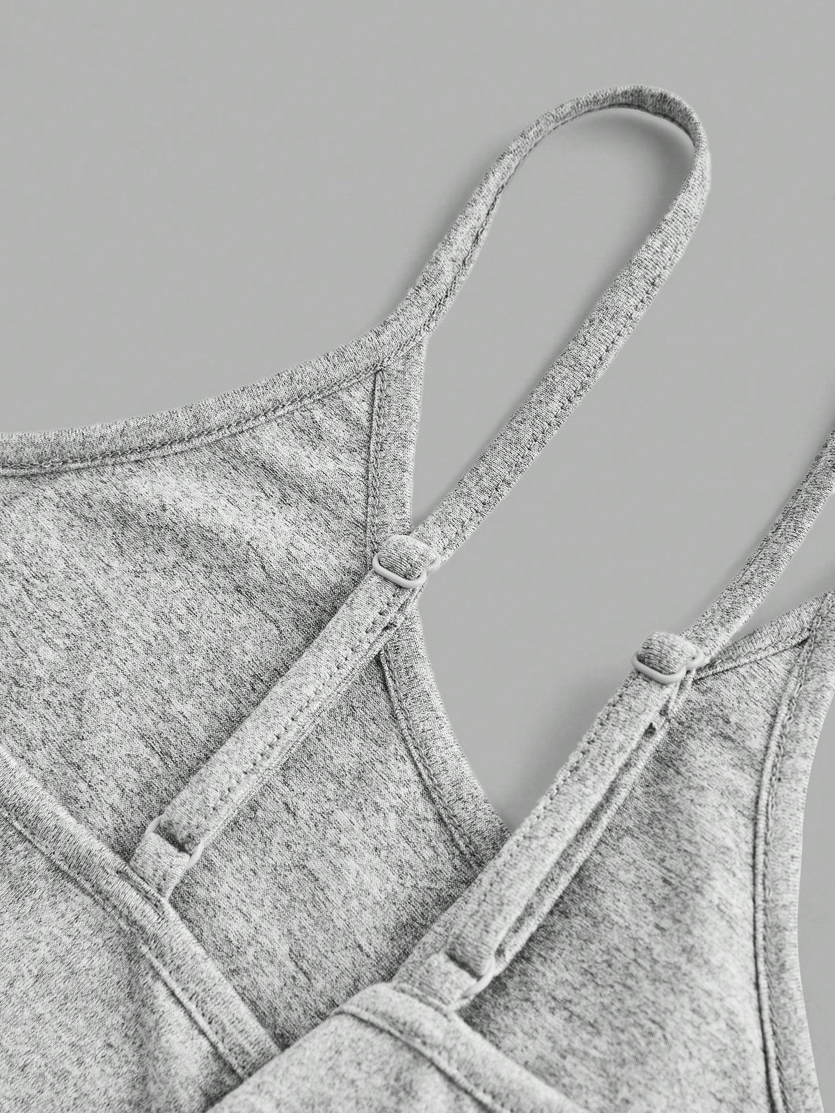 EZwear 4pcs Women's Black, White, Grey Cropped Tight Fit Casual Camisole Tank Tops, Suitable For Summer Back To School