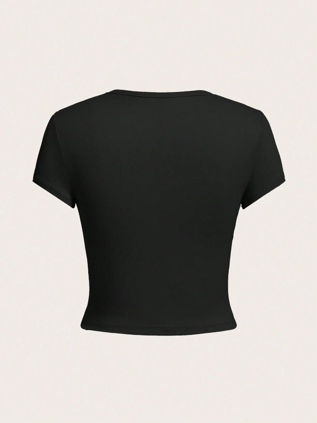 EZwear 4pcs Women's Crew Neck Short Sleeve Tight Fit T-Shirts,Black And White Floral Print Grey Multipack,Summer Casual Everyday Basic Fitted Tops