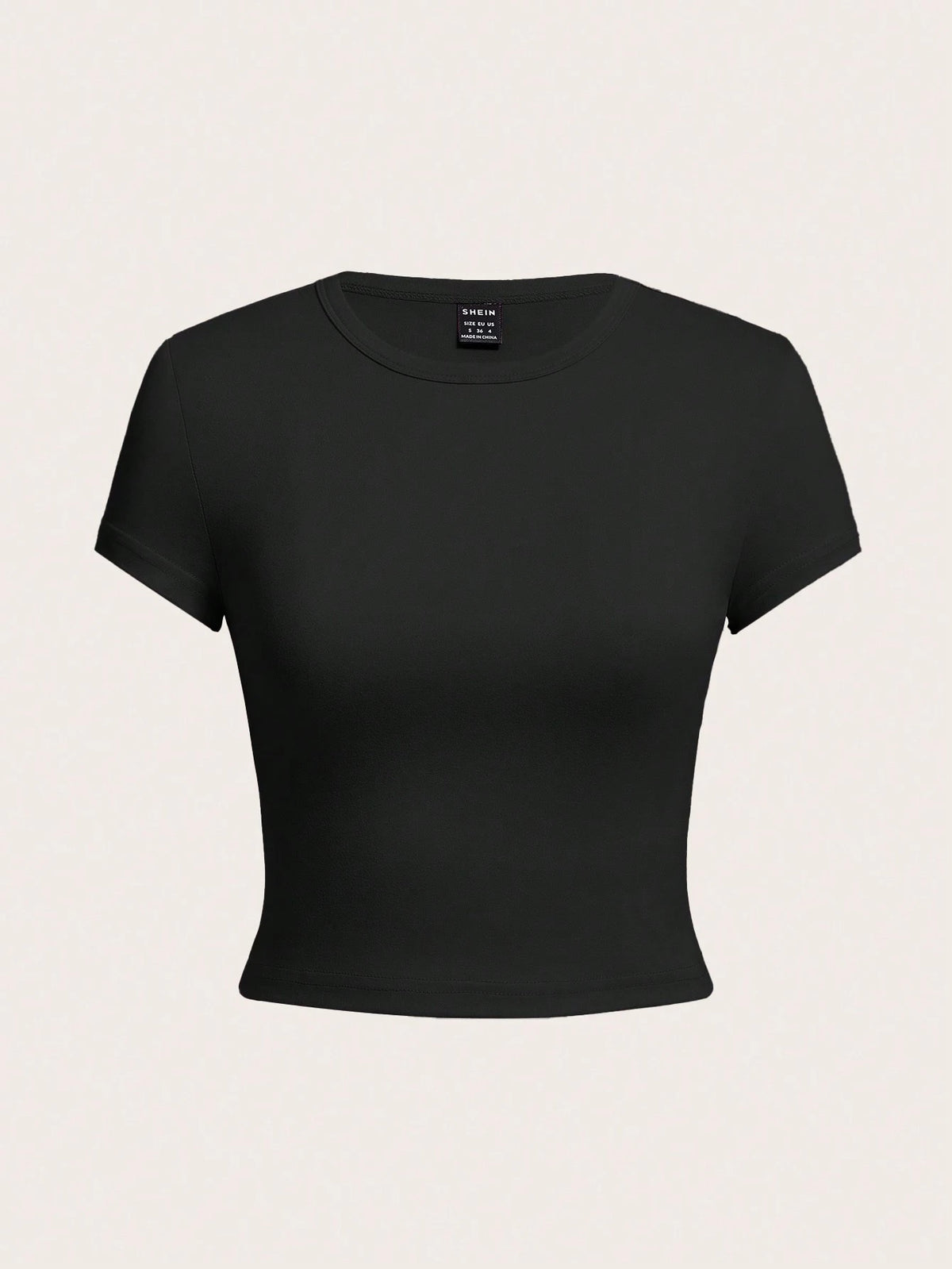 EZwear 4pcs Women's Crew Neck Short Sleeve Tight Fit T-Shirts,Black And White Floral Print Grey Multipack,Summer Casual Everyday Basic Fitted Tops