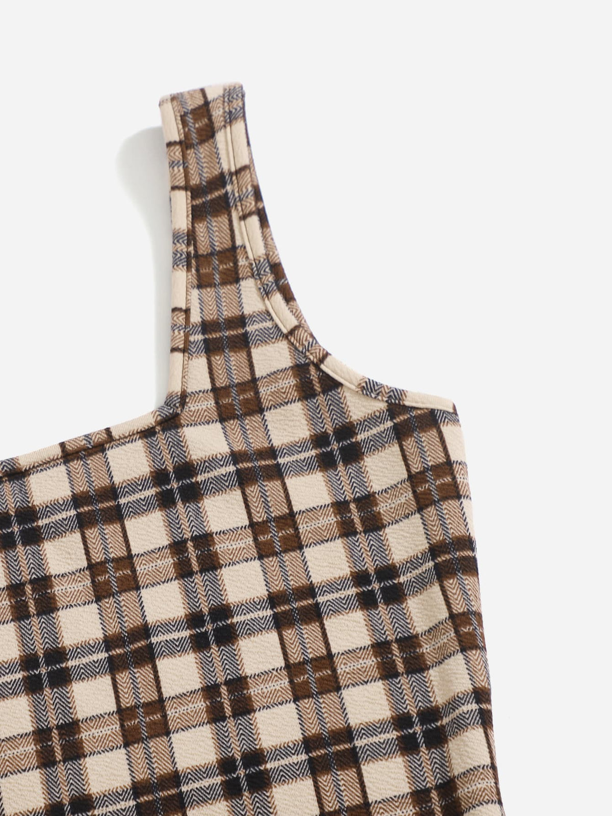 EZwear Plaid Print Cami Dress,Tea Party Dress,Summer Dresses For Women