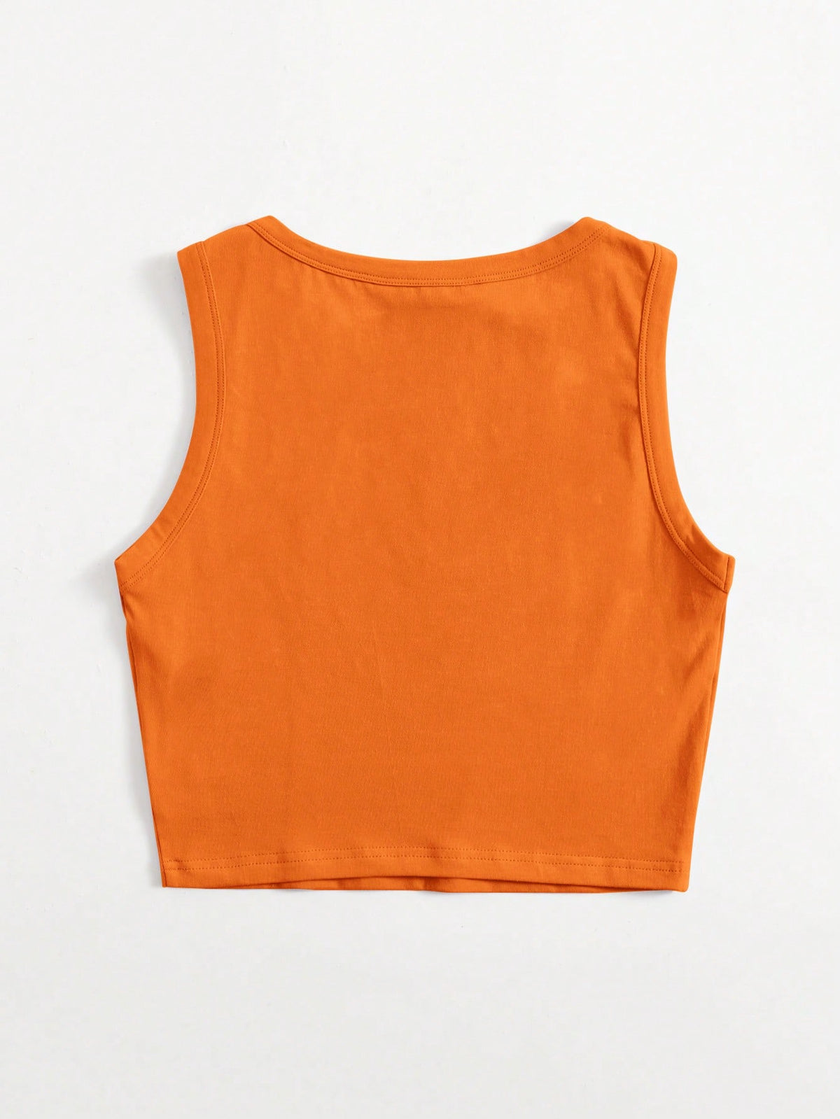 EZwear Solid Crop Tank Top