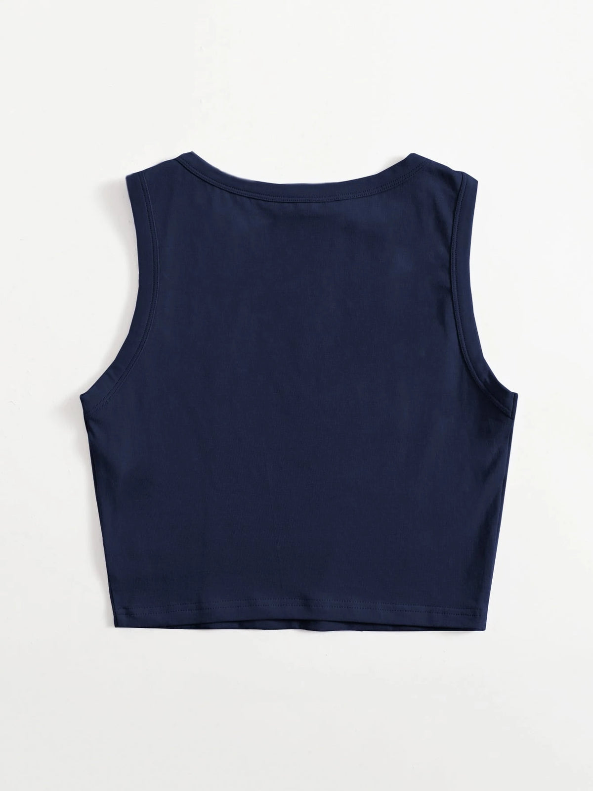 EZwear Women's Solid Color Round Neck Sleeveless Simple Top, Casual For Everyday Wear