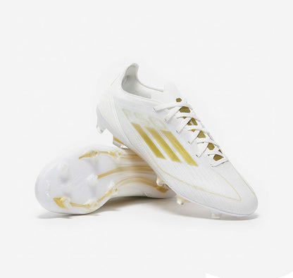adidas F50 Elite FG – White/Gold Metallic