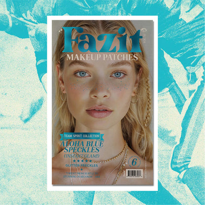 Fazit - Aloha Blue Spirit Speckles Makeup Patches