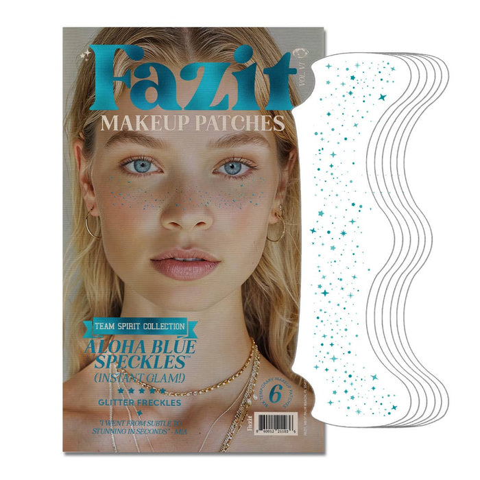 Fazit - Aloha Blue Spirit Speckles Makeup Patches