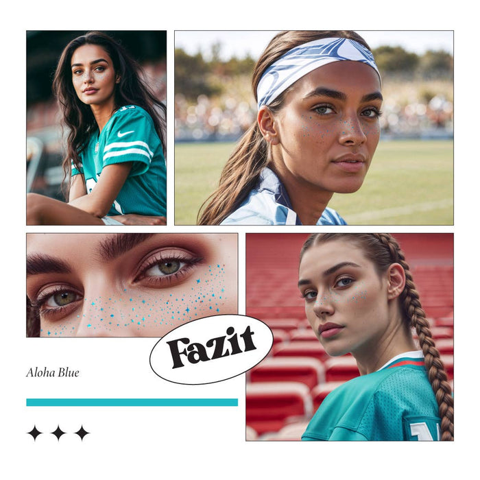 Fazit - Aloha Blue Spirit Speckles Makeup Patches