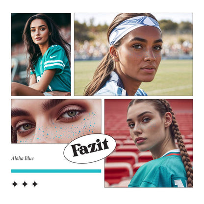Fazit - Aloha Blue Spirit Speckles Makeup Patches