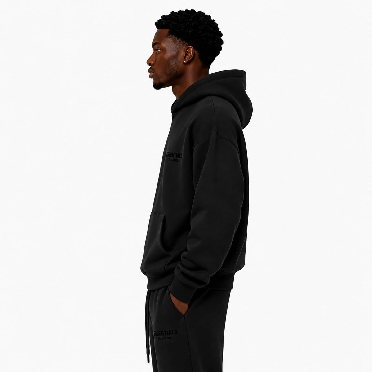 Fear Of God Essentials Pullover Hoodie Stretch Limo (SS22) Unisex