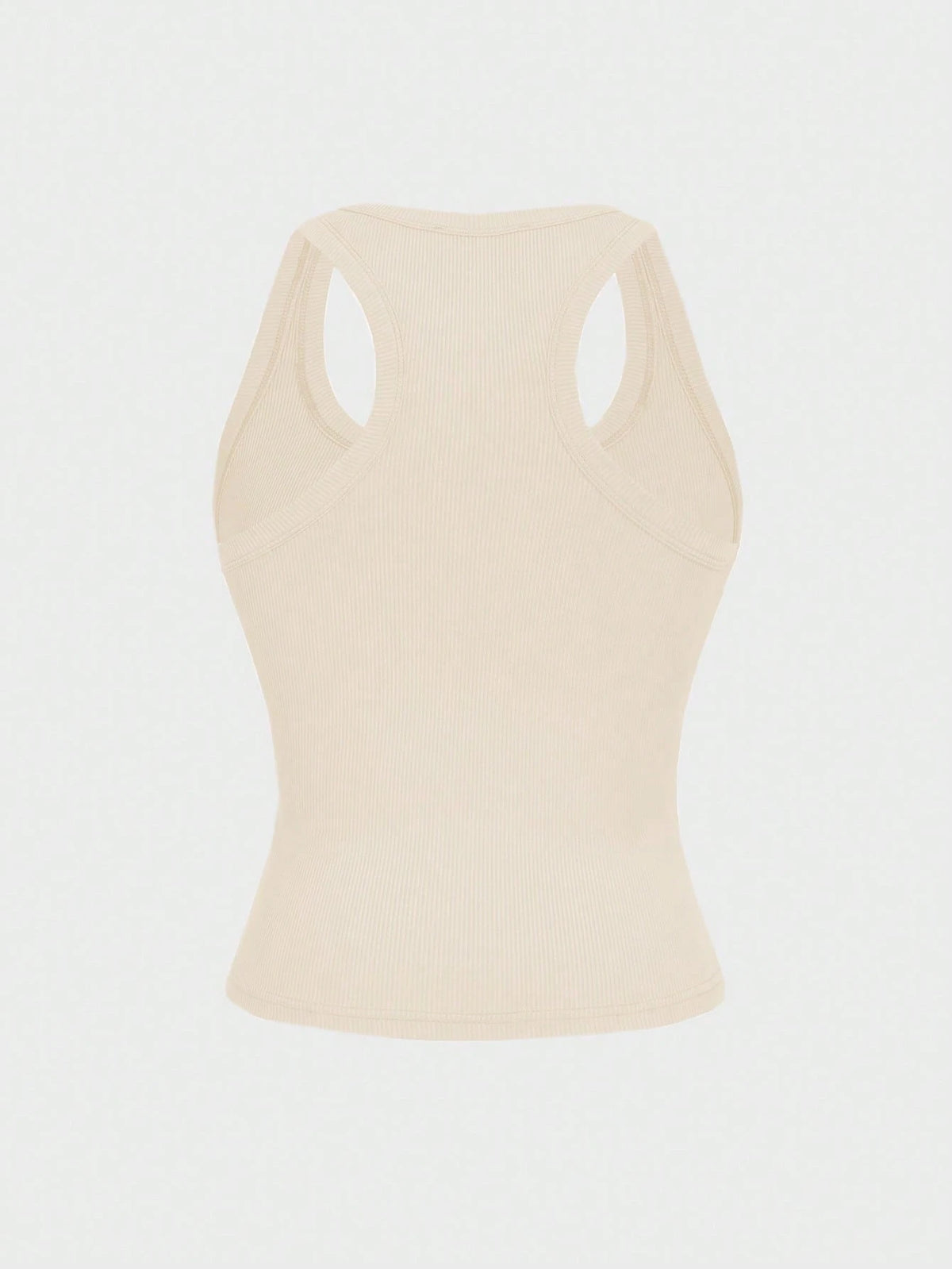 Floreya Square Neck Camisole Top For Women, Casual Slim Fit Sleeveless Crop Top, Versatile For Summer, Autumn & Spring