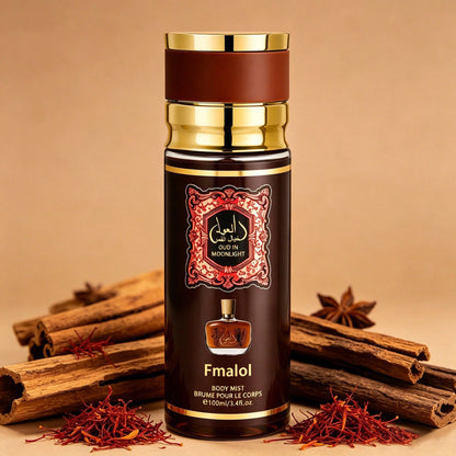 FMALOL Arabian Men's Perfume Spray, 3.4 Oz, Portable Body Spray, Long-Lasting Oriental Fragrance, Suitable For Hair And Body, Ideal For Parties, Dates, And Gift-Giving, An Exquisite Holiday Gift.