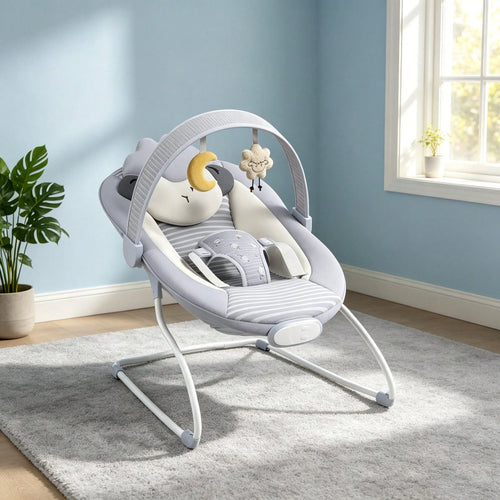 Foldable Baby Bouncer Rocker,Lightweight Infant Seat For 0-6 Months Up To 20 Lbs,Indoor Outdoor Travel,Thanksgiving Halloween Christmas Holiday Gift