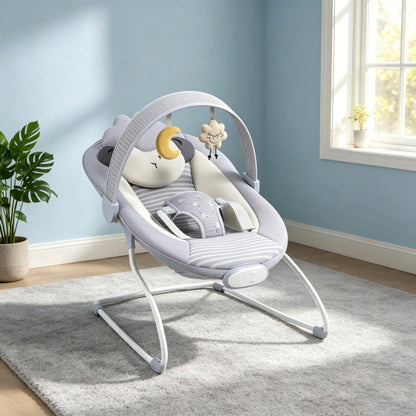 Foldable Baby Bouncer Rocker,Lightweight Infant Seat For 0-6 Months Up To 20 Lbs,Indoor Outdoor Travel,Thanksgiving Halloween Christmas Holiday Gift