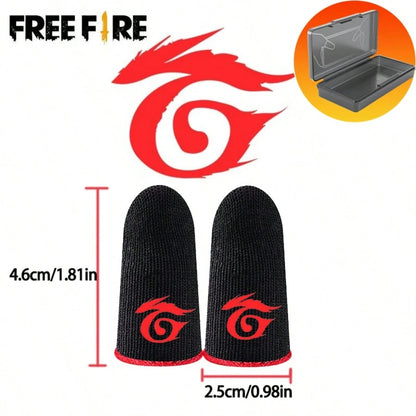 [Free Fire] Gaming Finger Sleeve Gloves Touch Thumb (2pcs) Anti-Sweat COD Mobile Legends State Of Survival
