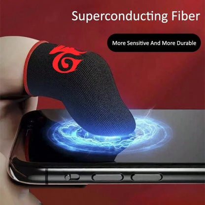 [Free Fire] Gaming Finger Sleeve Gloves Touch Thumb (2pcs) Anti-Sweat COD Mobile Legends State Of Survival