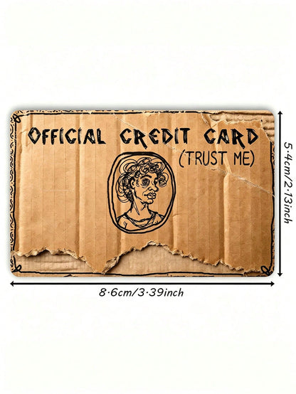 Fun Credit Card Leather Protective Case, DIY Personalized Credit Card Sticker, Suitable For Keys, Transit Card, Debit Card, Credit Card, Back To School And School Supplies