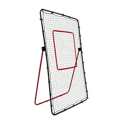 Gaderth 7X4 Ft Adjustable Volleyball Rebounder Net,Large Training Bounce Back Net For Bumping, Spiking & Setting – Sturdy, Multi-Angle Practice Equipment, Easy Setup & Foldable,Indoor & Outdoor Practi
