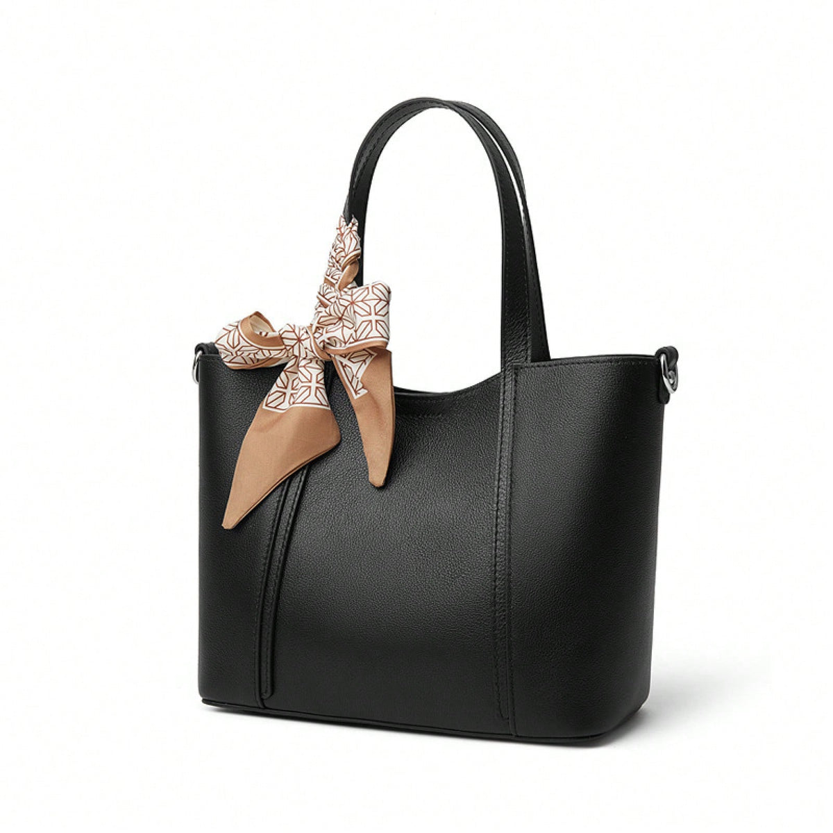 Genuine Leather Women's Bag 2025 New Fashion High-End Tote Bag Handbag Commuter Women's Bag Ladies Shoulder Crossbody Bag