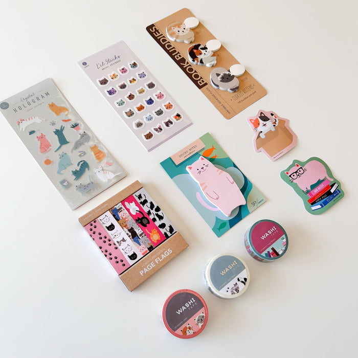 Girl of All Work Washi Stickers - Cats L’il Sticks