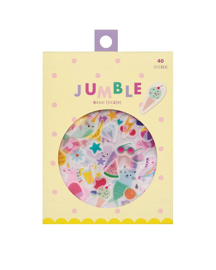 Girl of All Work Washi Stickers - Magical Day Jumble