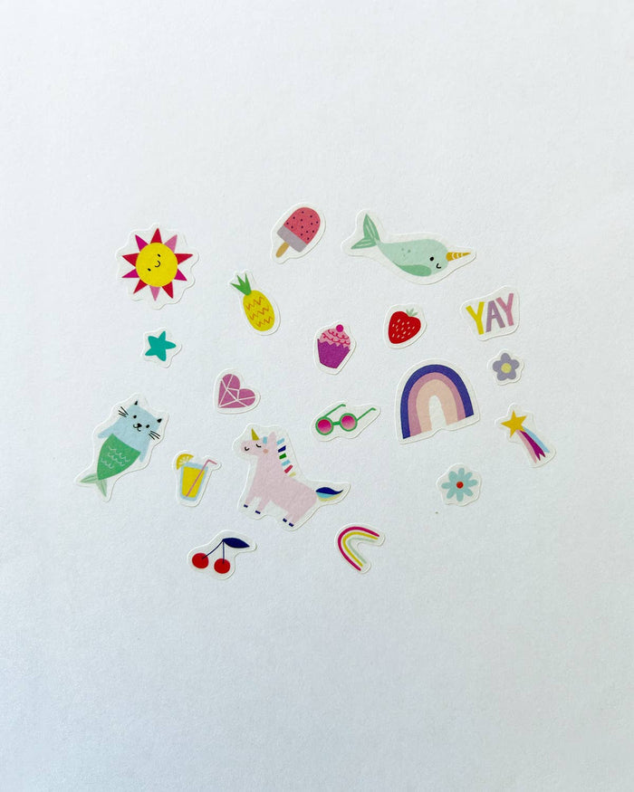 Girl of All Work Washi Stickers - Magical Day Jumble