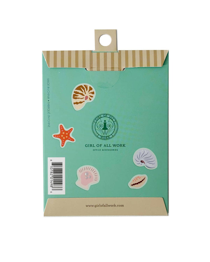 Girl of All Work Washi Stickers - Seashells Jumble
