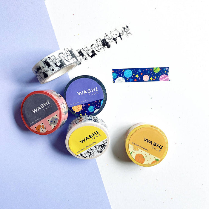 Girl of All Work Washi Tape - Cats