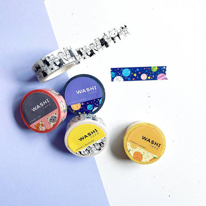 Girl of All Work Washi Tape - Cats