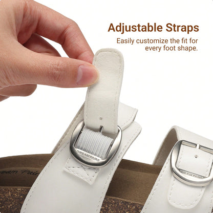 Girls Boys Slides For Kids Non-Slip With Adjustable Straps For Indoor & Outdoor Toddler Little Kid/Big Kid