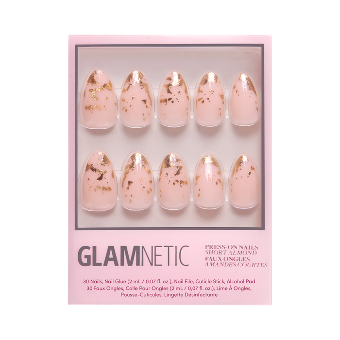 Glamnetic Press On Nails - 24K Gold Foil