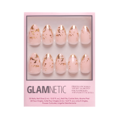 Glamnetic Press On Nails - 24K Gold Foil