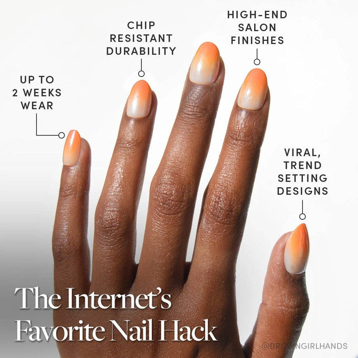 Glamnetic Press On Nails - Candy Corn