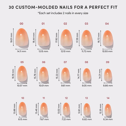 Glamnetic Press On Nails - Candy Corn
