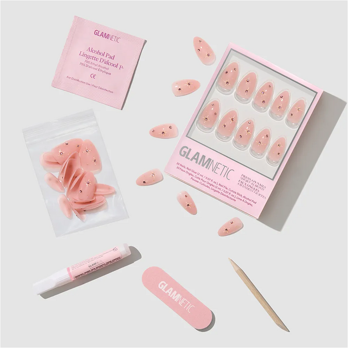 Glamnetic Press On Nails - Pink Comet