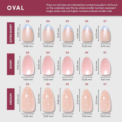 Glamnetic Press On Nails - Spirited Sky