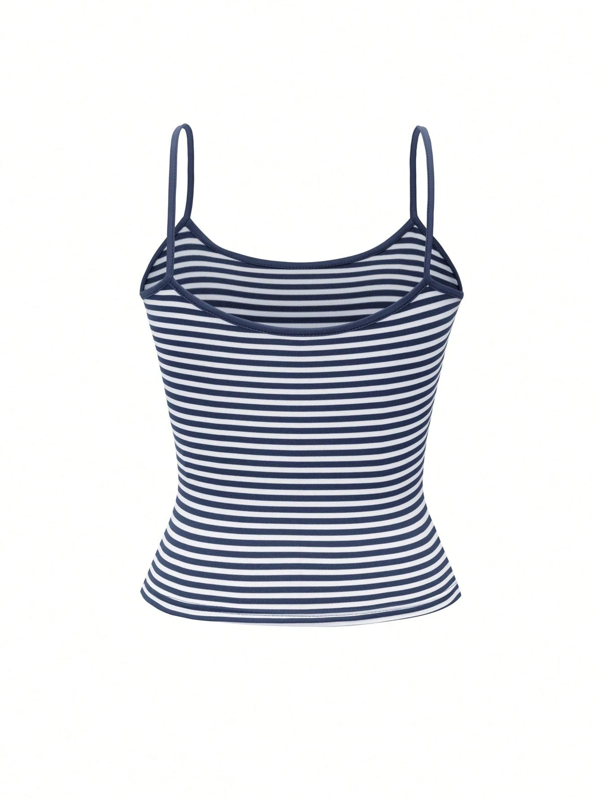 GLAMSKIN Women's Summer/Autumn Striped Lingerie Style Fitted Camisole Tank Top, Solid Color Y2K Casual Basic Cropped Tank, Back To School Daily Streetwear And Beach Vacation