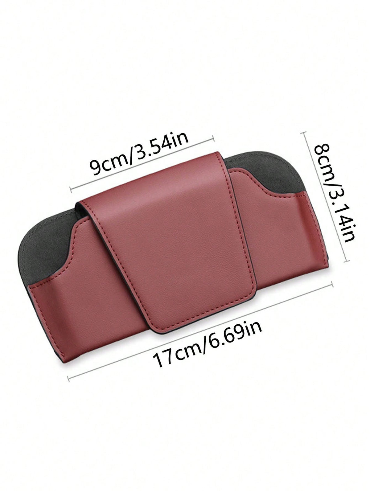 Glasses Holder For Car, Auto Eyeglasses Organizer Box, Vehicle Visor Accessories Glasses Protective Storage Case For Woman Man