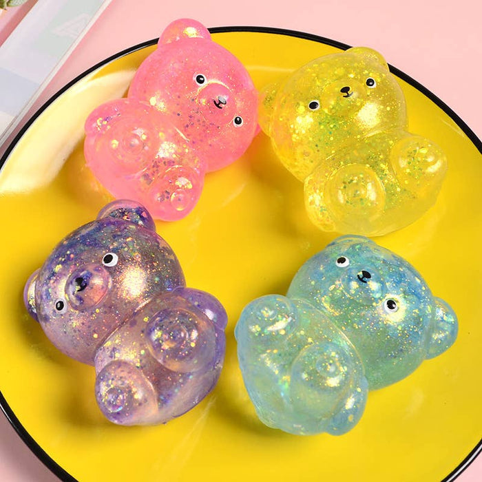 Glitter Bear Squishy