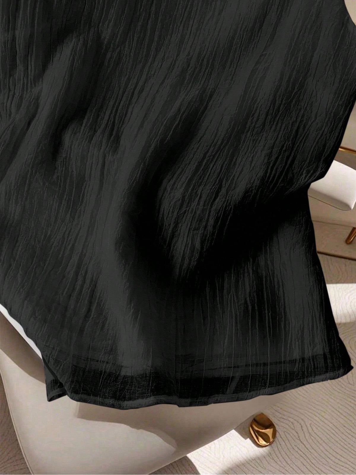 GlowEve Women's Solid Color Round Neck Casual Loose Fit Tank Top