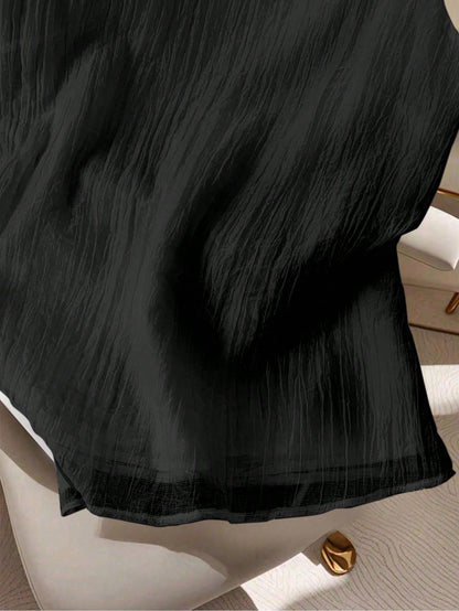 GlowEve Women's Solid Color Round Neck Casual Loose Fit Tank Top