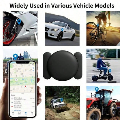 GPS Tracker For Car,Mini Trackers Device With Weatherproof-No Monthly Fee-Best Hidden GPS Trackers,Anti-Lost Device,Works With Apple Find My Gift