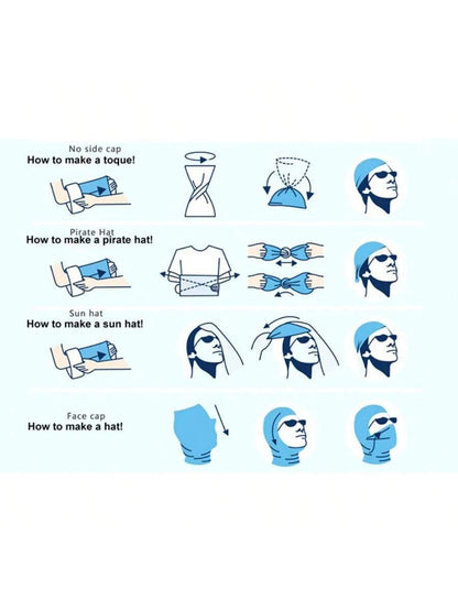 Gradient Color UV Protection Face Mask & Neck Gaiter, Made Of Polyester, Suitable For Cycling, Fishing, Hiking, Camping To Protect Face And Neck, Also Suitable For Motorcycling And Skiing, This Year's